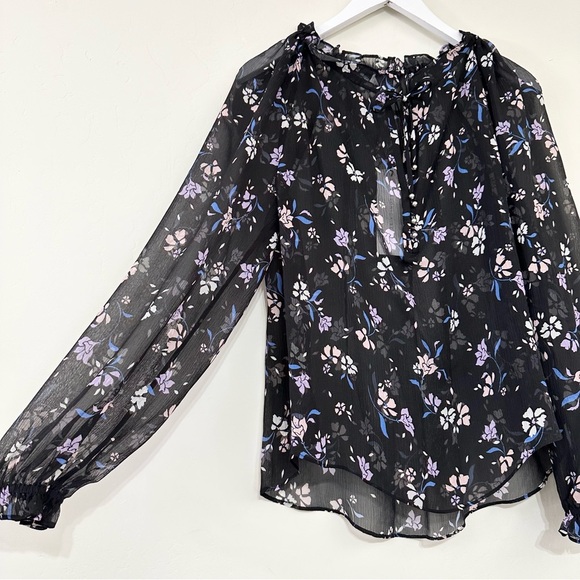 Veronica Beard Antonette Top in Black - Picture 8 of 15